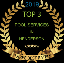2019 Top 3 Pool Services In Henderson NV award
